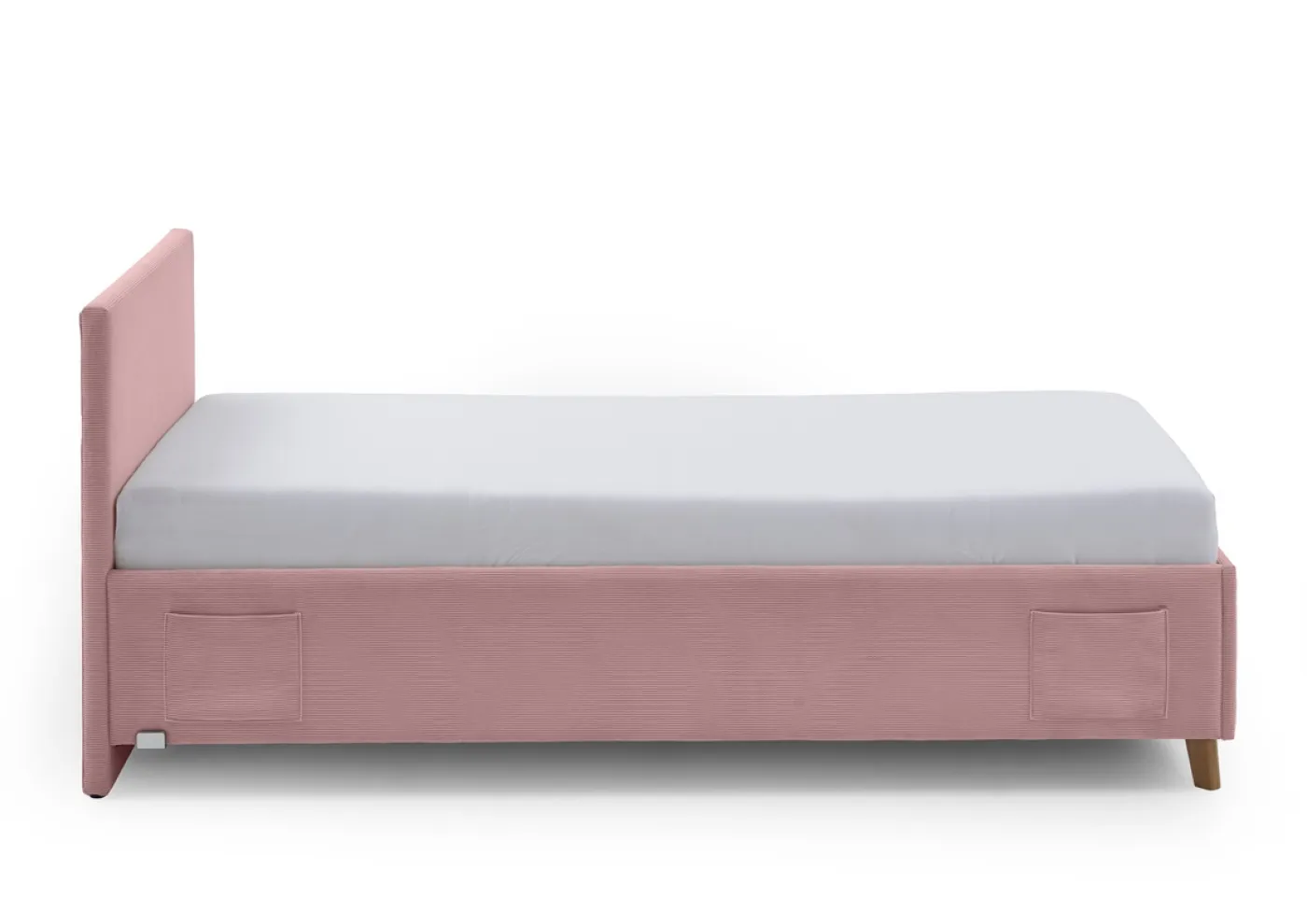 Polsterbett Cool | rose | 120 x 200 cm | ohne Rückenteil | mit Matratze