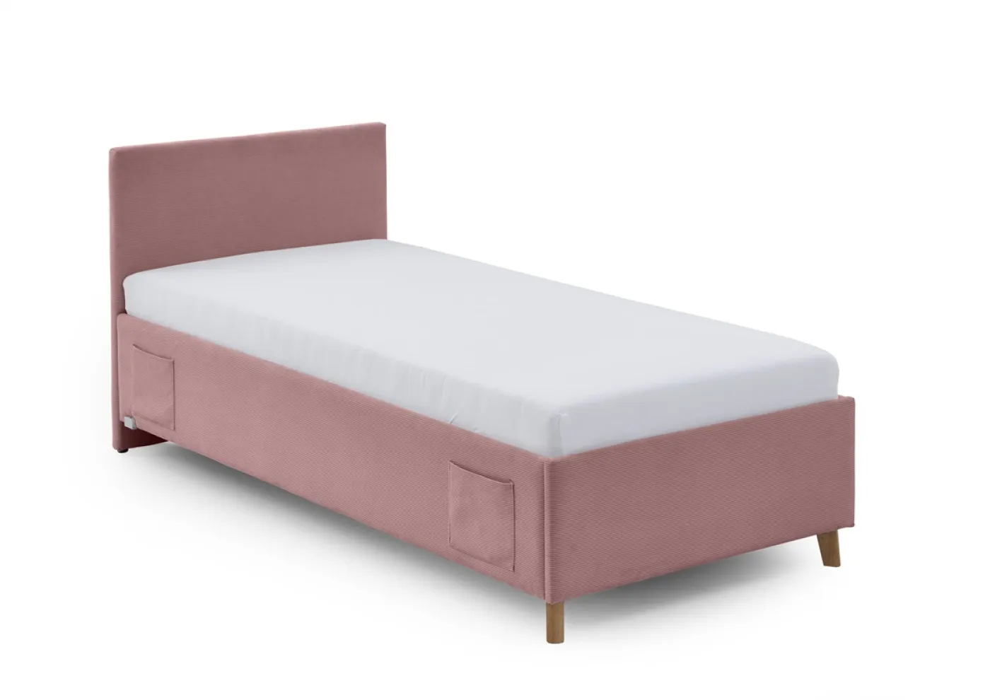 Polsterbett Cool | rose | 140 x 200 cm | ohne Rückenteil & ohne Matratze