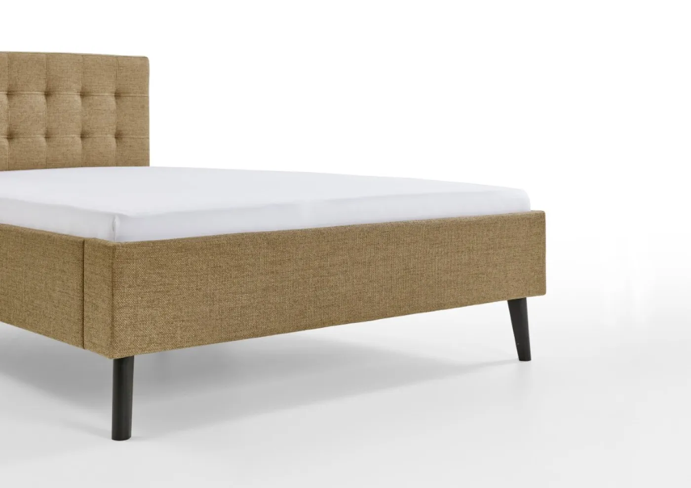 Polsterbett Empire | ocker | 140/180 x 200 cm | verschiedene Größen