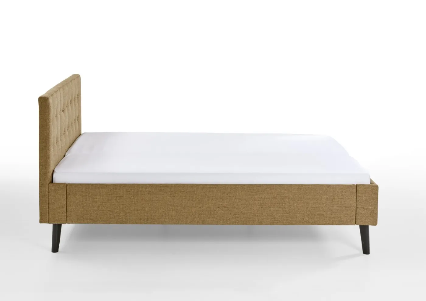 Polsterbett Empire | ocker | 140 x 200 cm