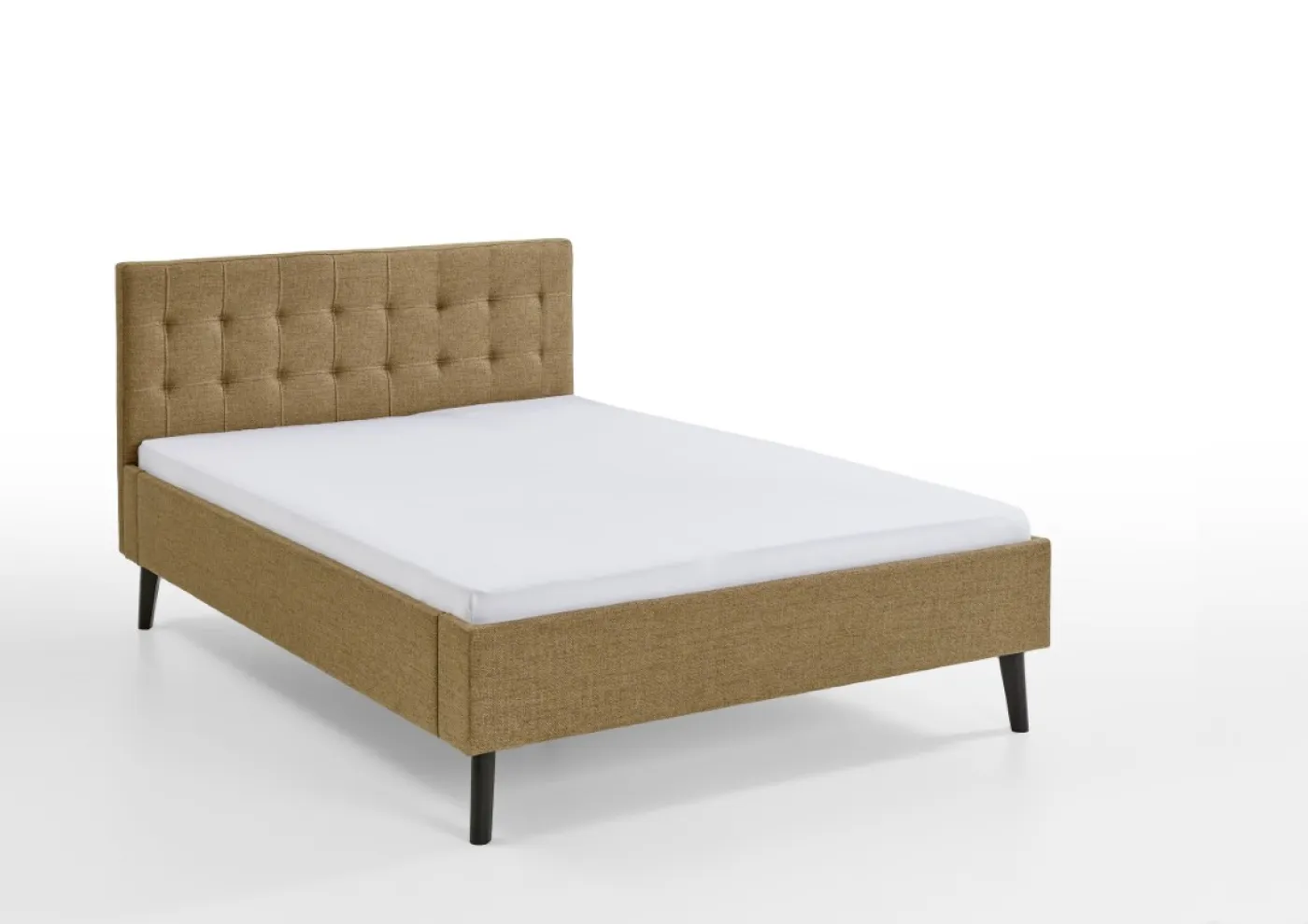 Polsterbett Empire | ocker | 140 x 200 cm
