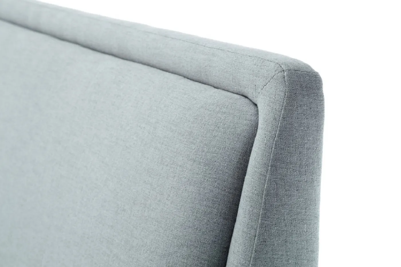 Polsterbett Frieda | eisblau | 180 x 200 cm | mit Lattenrost & Bettkasten