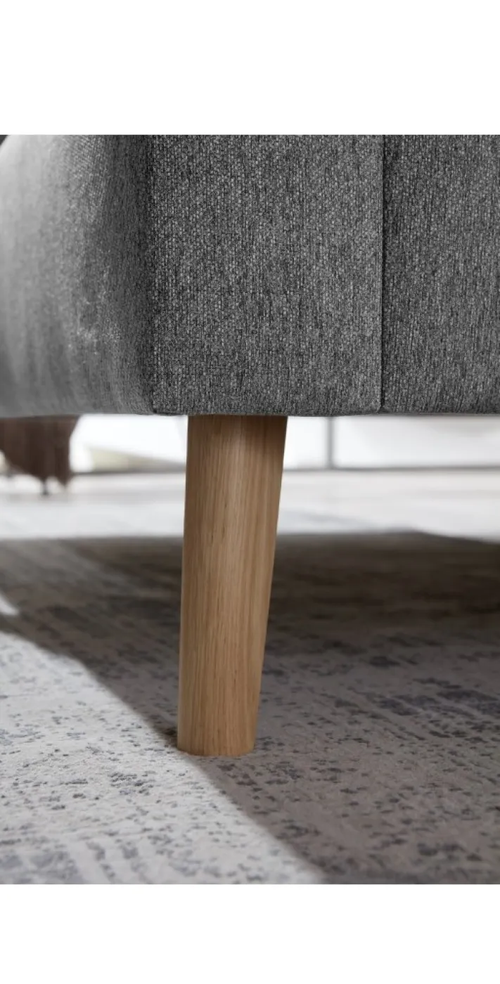 Polsterbett Jazz | grau | 140/180 x 200 cm | verschiedene Größen