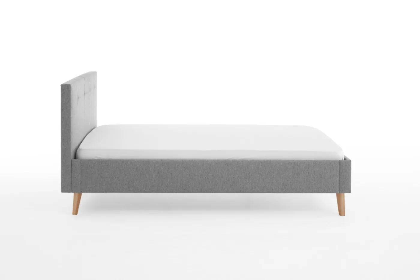 Polsterbett Jazz | grau | 140 x 200 cm