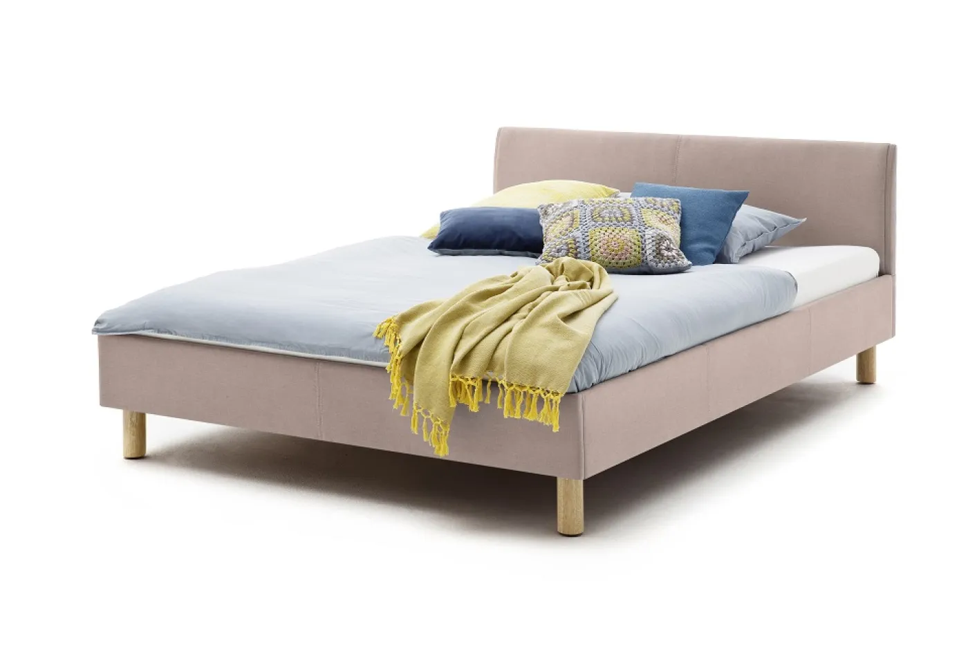 Polsterbett Lena | altrosa | 120/140 x 200 cm | verschiedene Größen