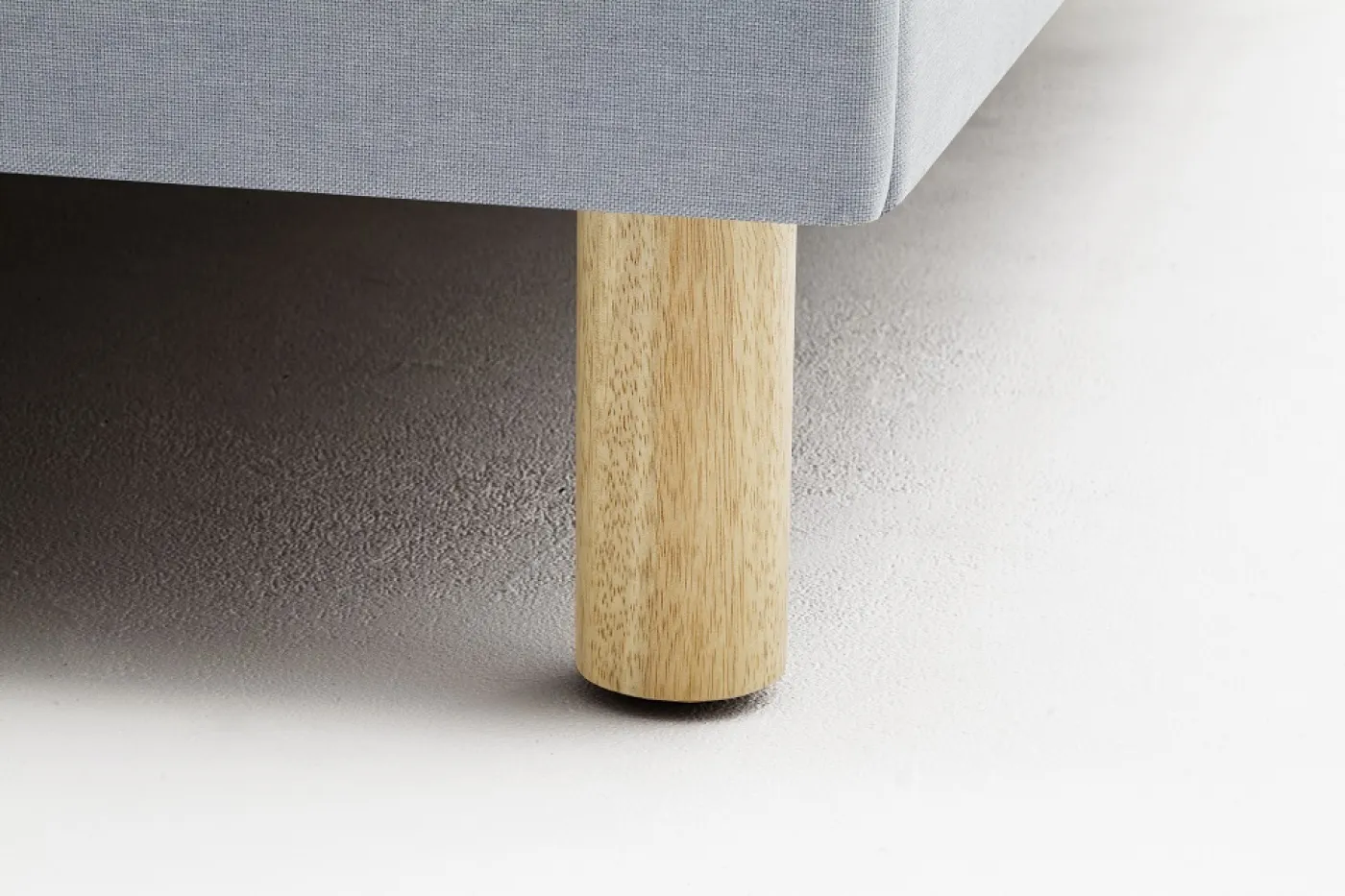 Polsterbett Lena | eisblau | 120/140 x 200 cm | verschiedene Größen