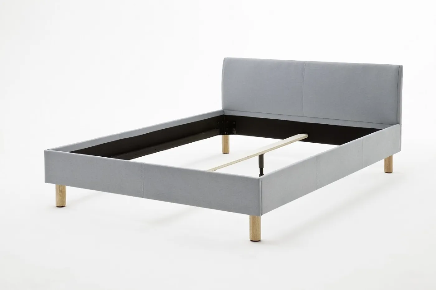 Polsterbett Lena | eisblau | 120 x 200 cm