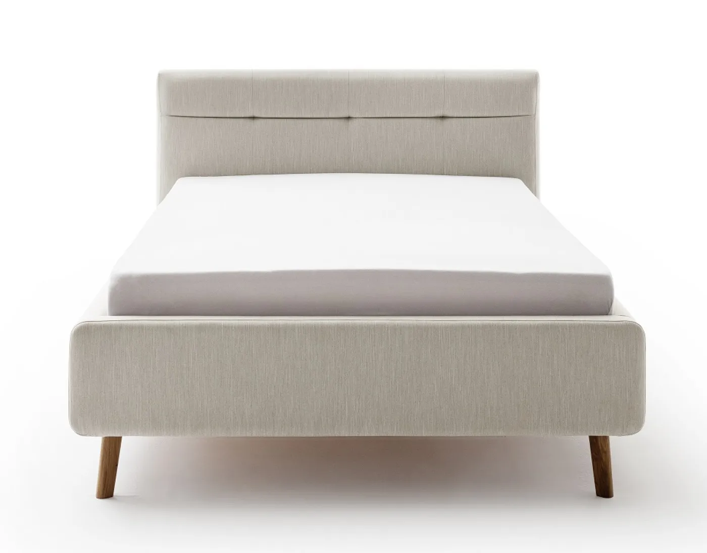 Polsterbett Lotte inkl. Bettkasten | beige | 140 x 200 cm