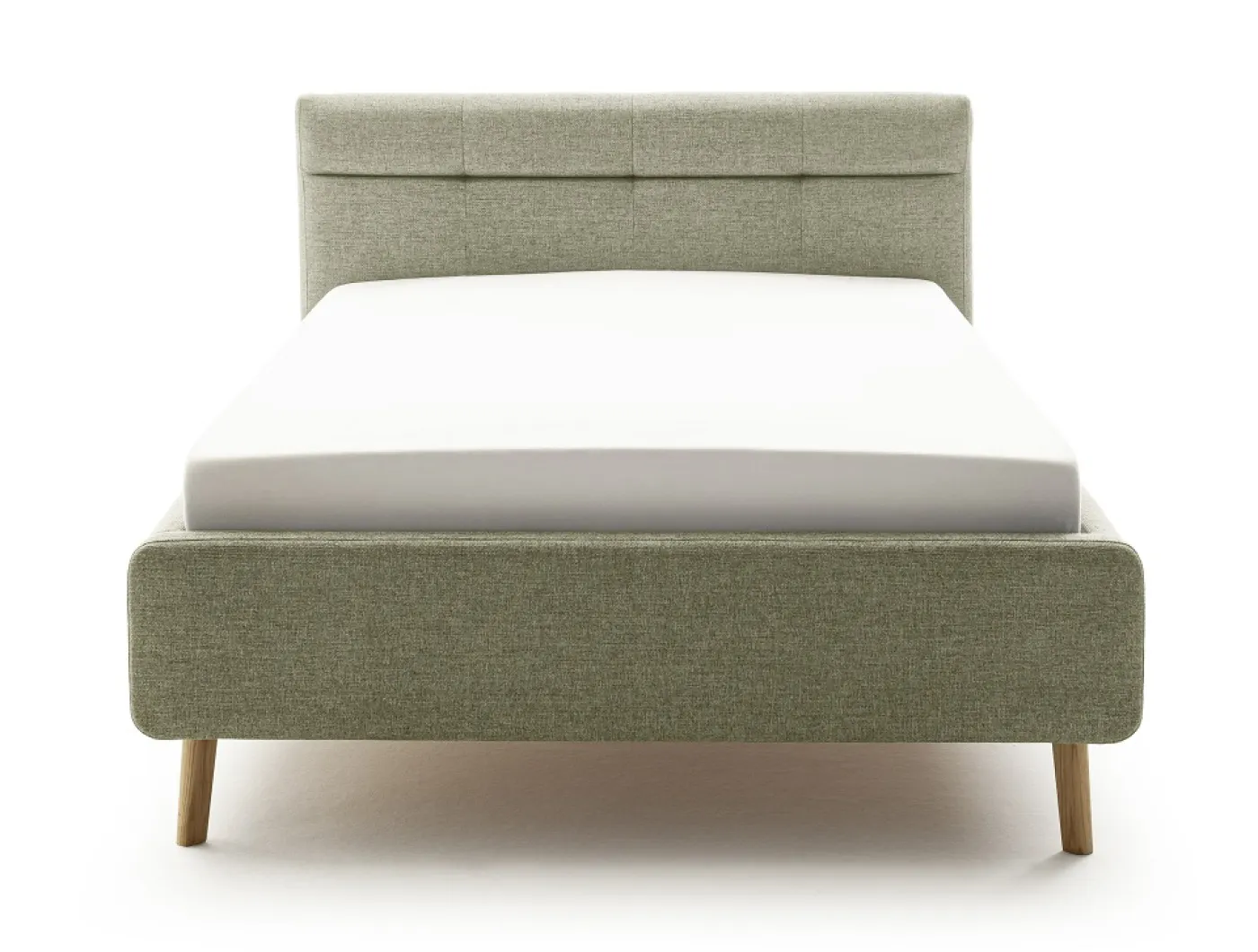 Polsterbett Lotte inkl. Bettkasten | grün | 140 x 200 cm