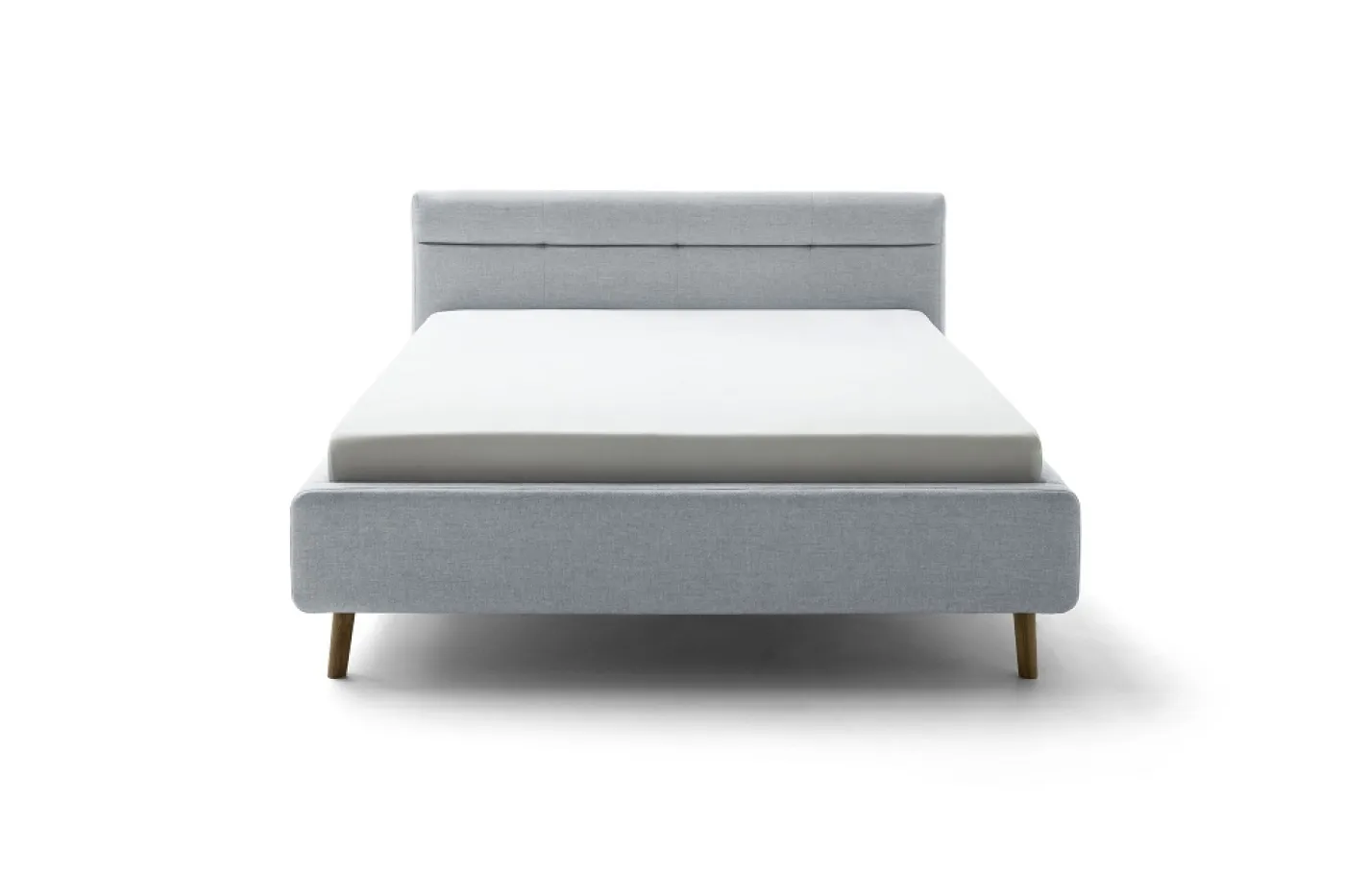 Polsterbett Lotte inkl. Bettkasten | pastellblau | 180 x 200 cm