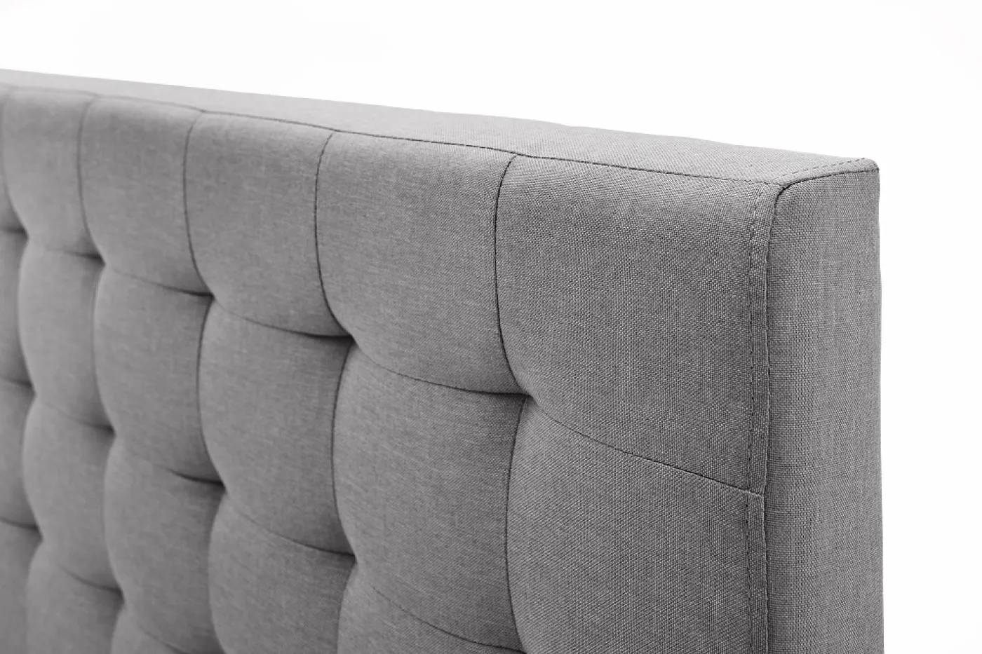 Polsterbett Malin | hellgrau | 120/140 x 200 cm | verschiedene Größen