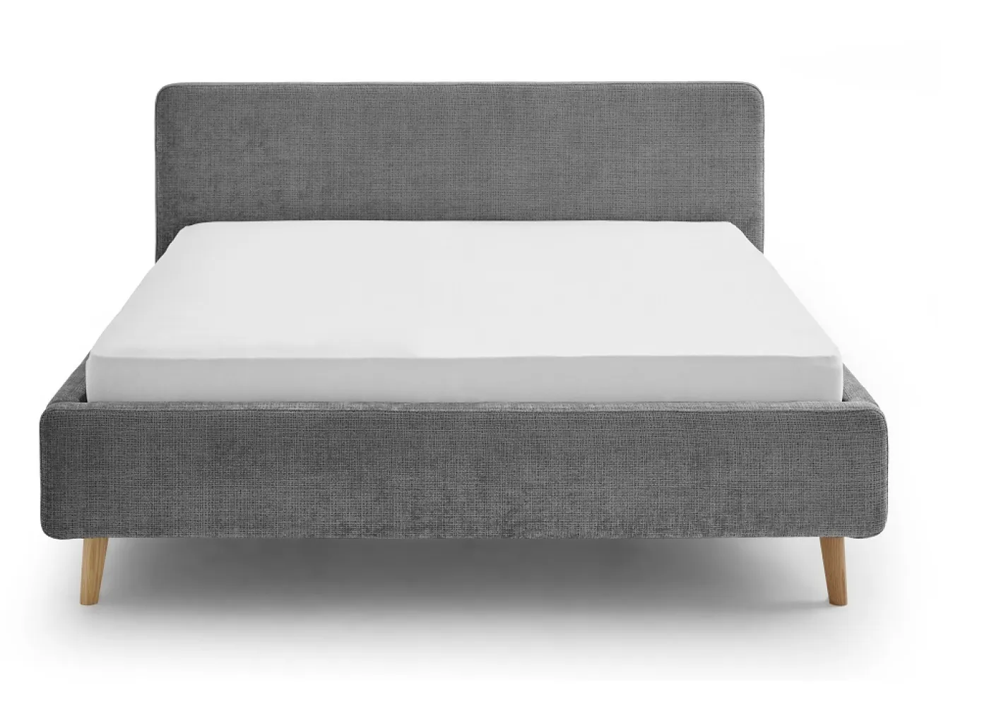 Polsterbett Mattis | anthrazit 3 | 180 x 200 cm | mit Lattenrost & Bettkasten