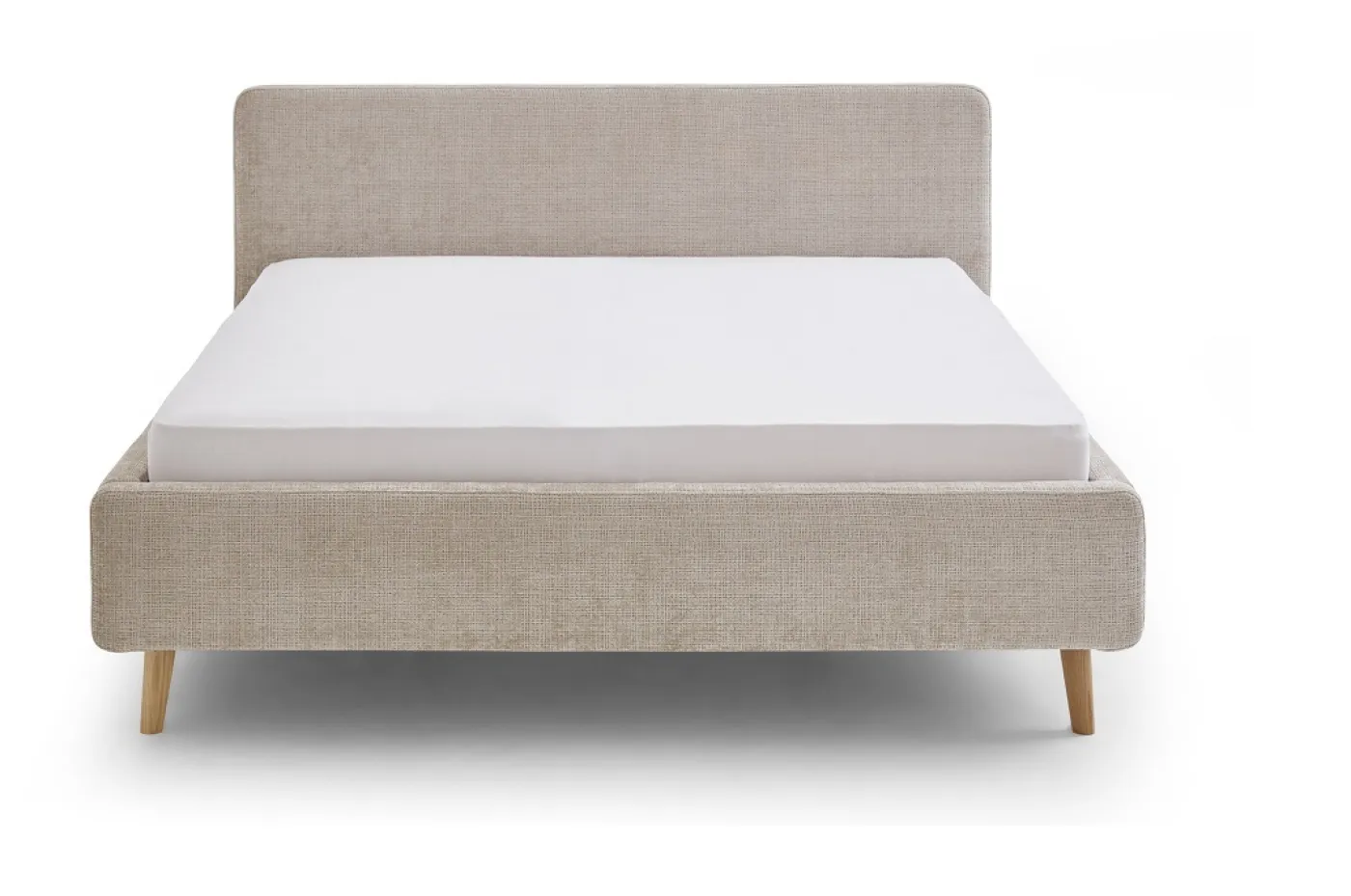 Polsterbett Mattis | beige 3 | 180 x 200 cm | ohne Lattenrost & Bettkasten