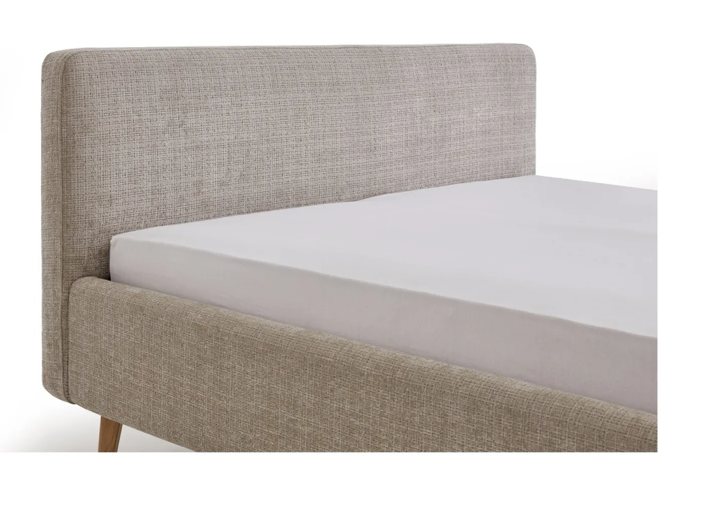 Polsterbett Mattis | beige 3 | 180 x 200 cm | ohne Lattenrost & Bettkasten