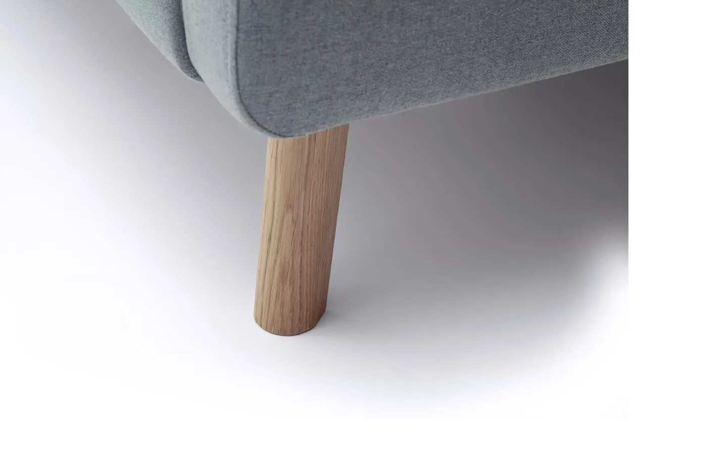 Polsterbett Mattis | eisblau | 160 x 200 cm | mit Lattenrost & Bettkasten