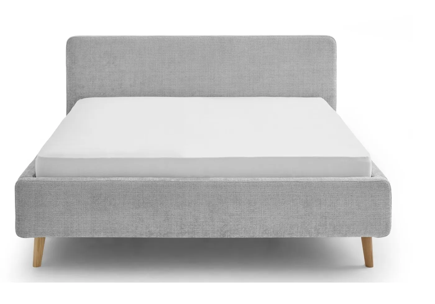 Polsterbett Mattis | grau 3 | 180 x 200 cm | mit Lattenrost & Bettkasten