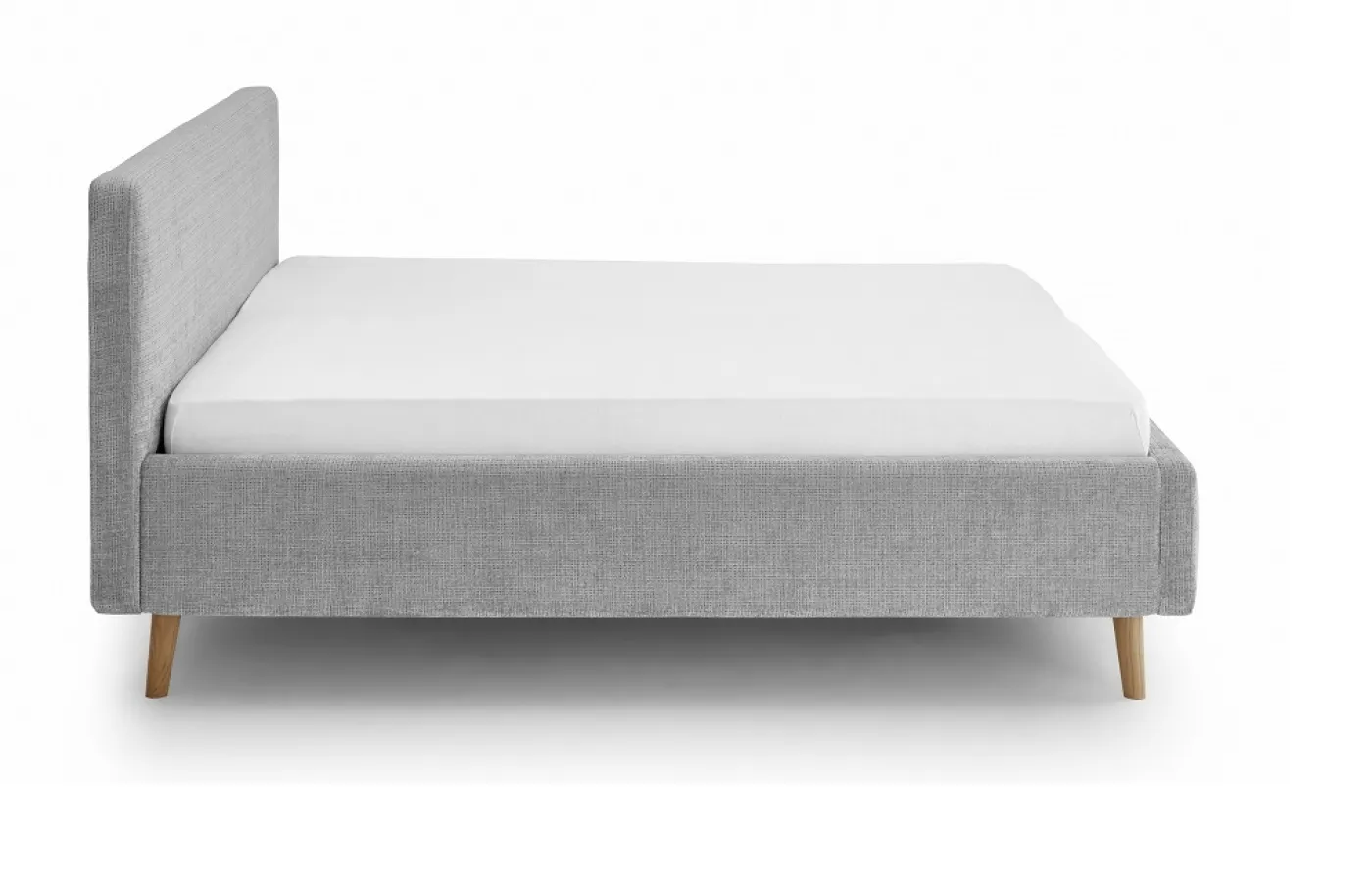 Polsterbett Mattis | grau 3 | 180 x 200 cm | ohne Lattenrost & Bettkasten