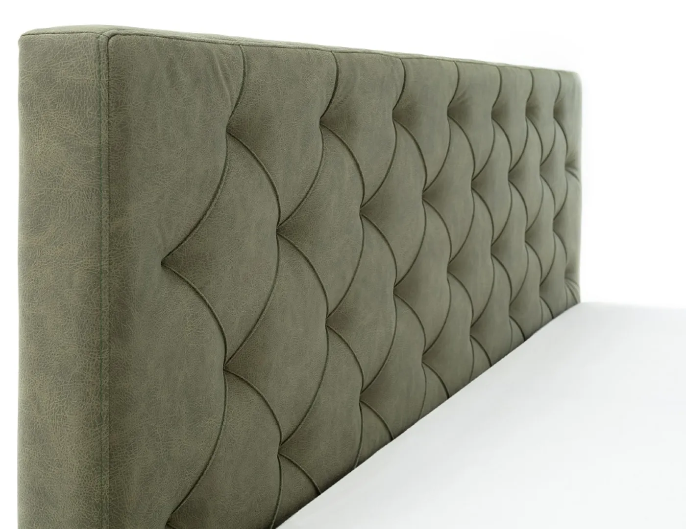 Polsterbett San Remo inkl. Bettkasten | grün | 160 x 200 cm