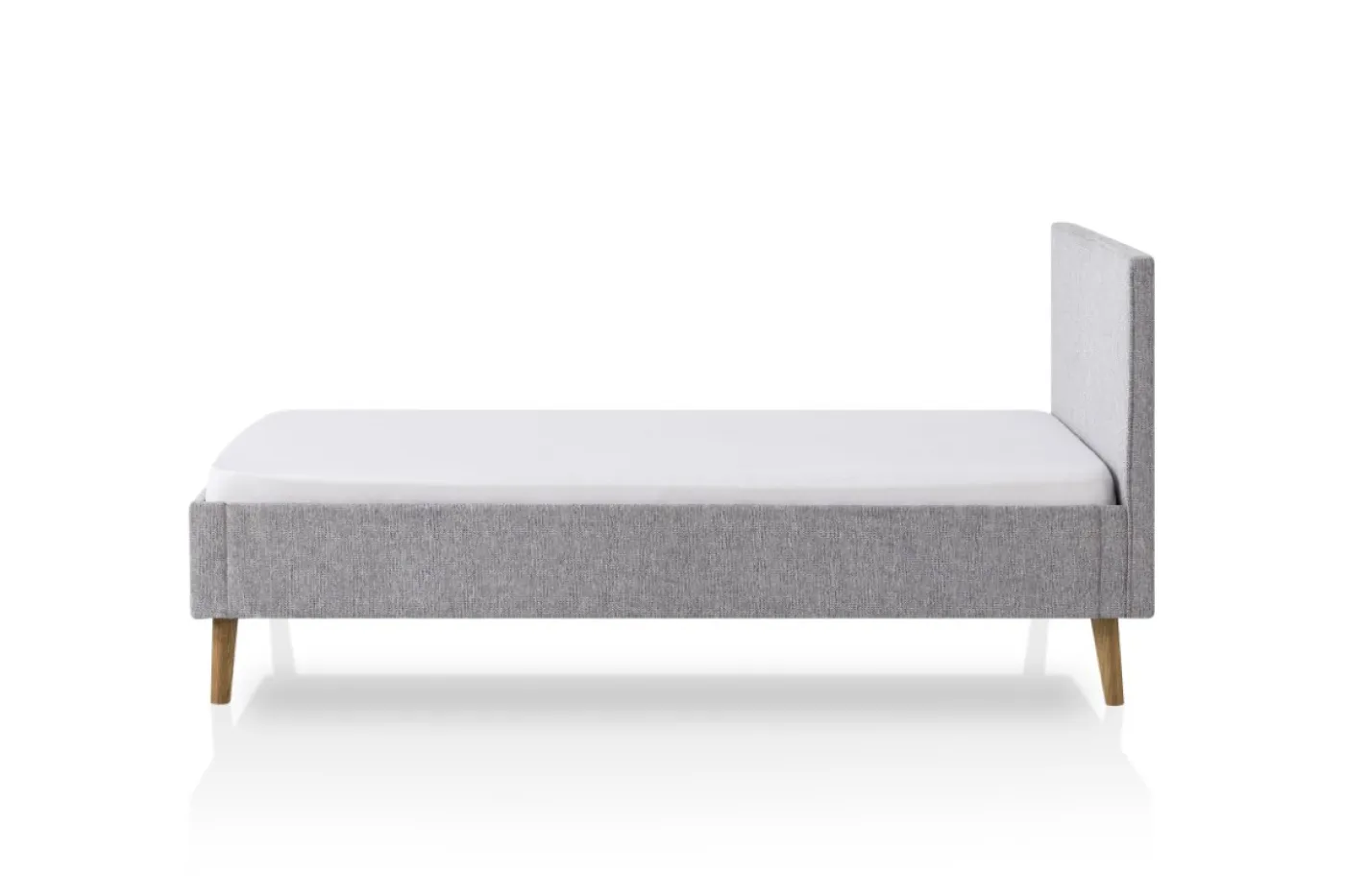 Polsterbett Twister | grau | 140/180 x 200 cm | verschiedene Größen