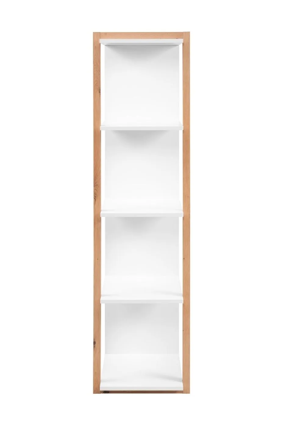 Regal Denver | mit 12 Fächer | weiß / Artisan Eiche