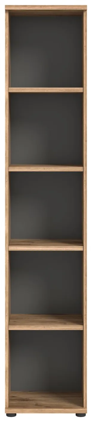 Regal Mason | Nox Oak / Basalt grau | 40x199x37