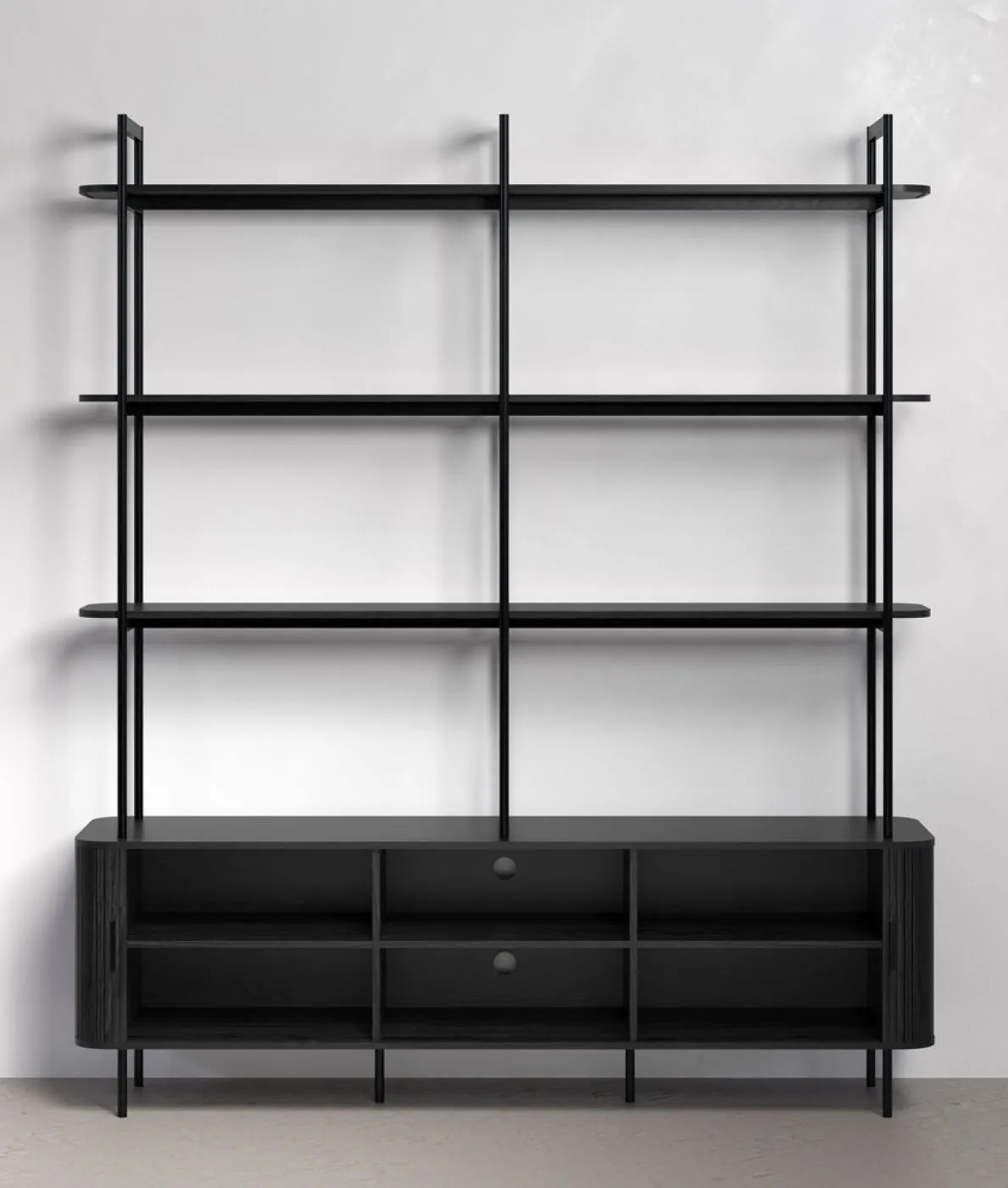 Regal Standregal Ronin 1 | Esche schwarz