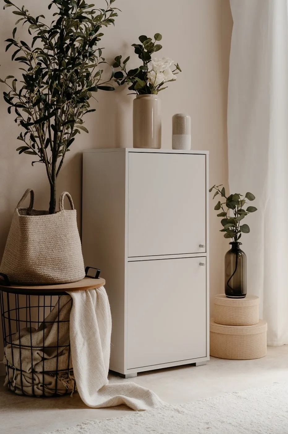 Regalschrank Fyn | weiß