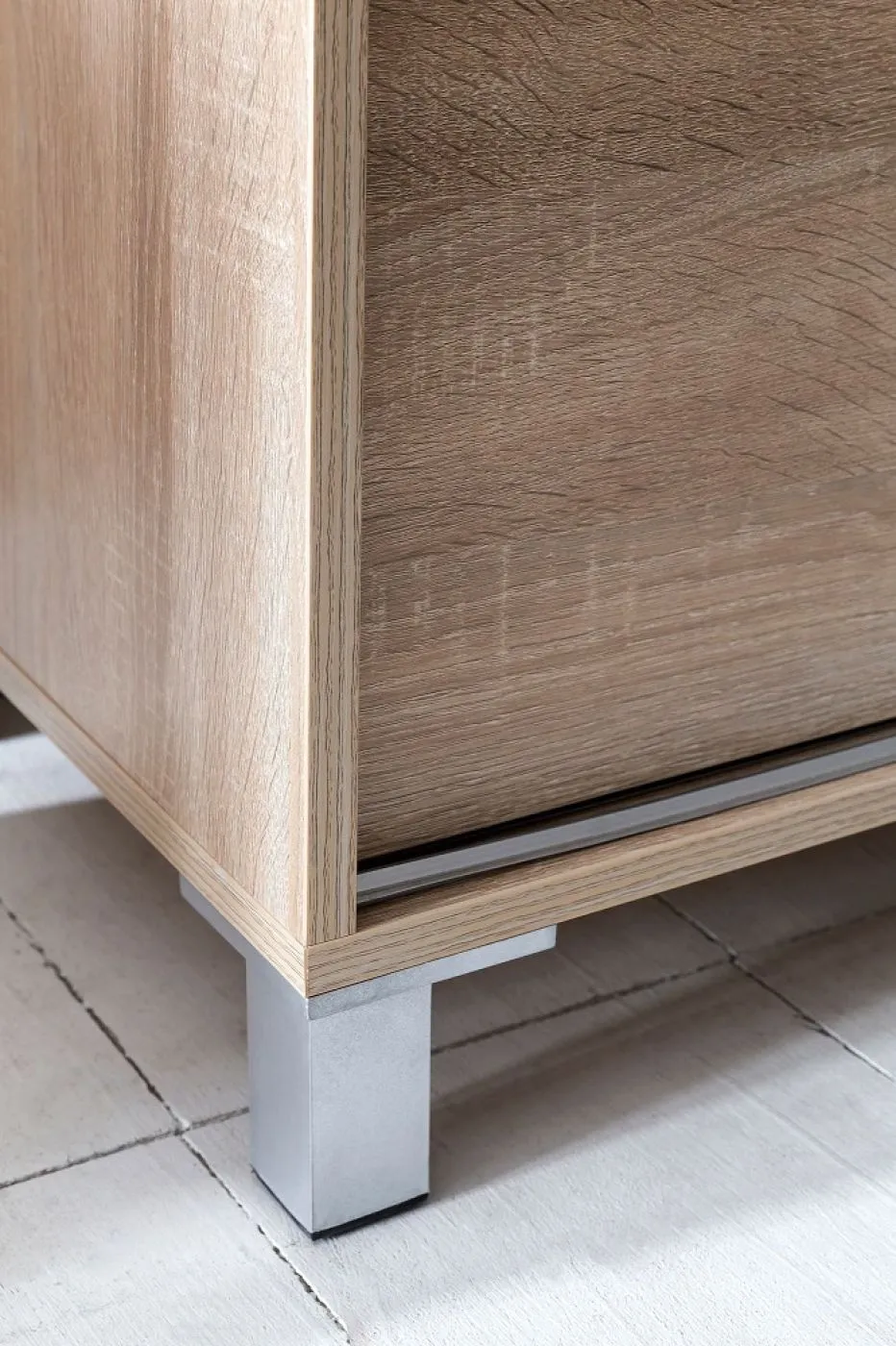 Schiebetürenschrank Sonoma | mit 2 Türen | braun