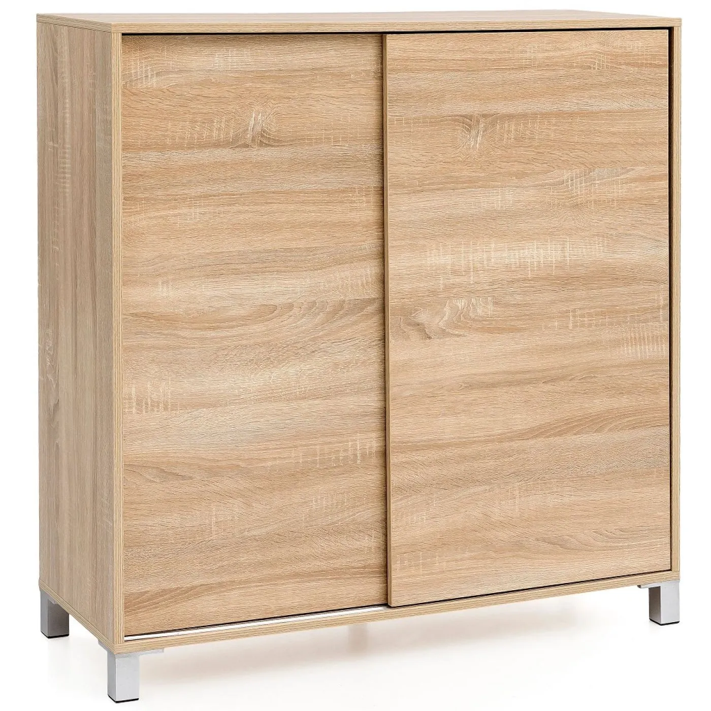 Schiebetürenschrank Sonoma | mit 2 Türen | braun