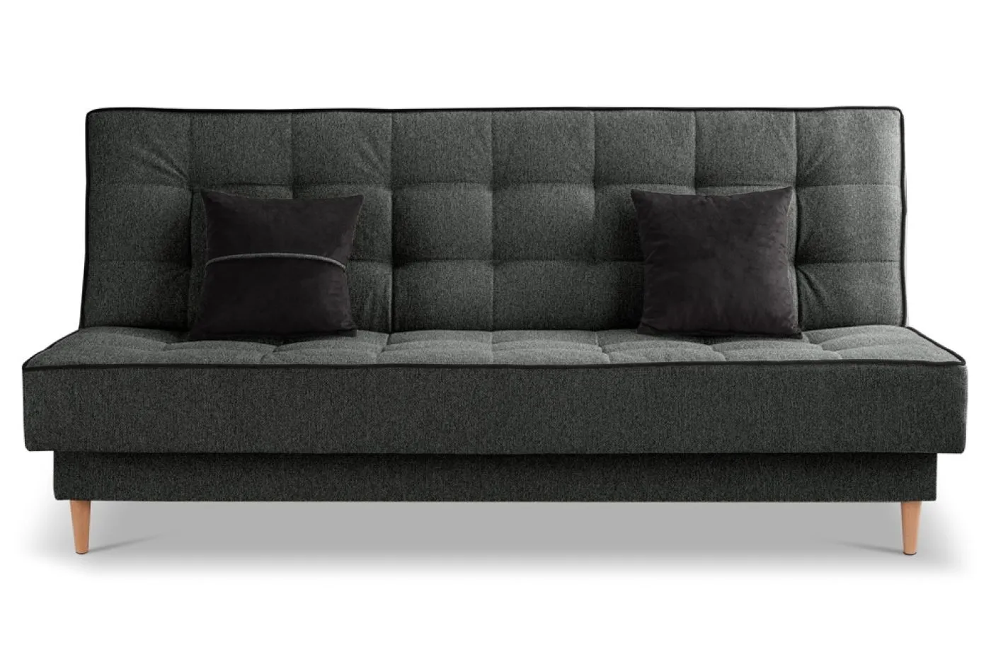 Schlafsofa 3-Sitzer Bono | 199cm | Strukturstoff | grau