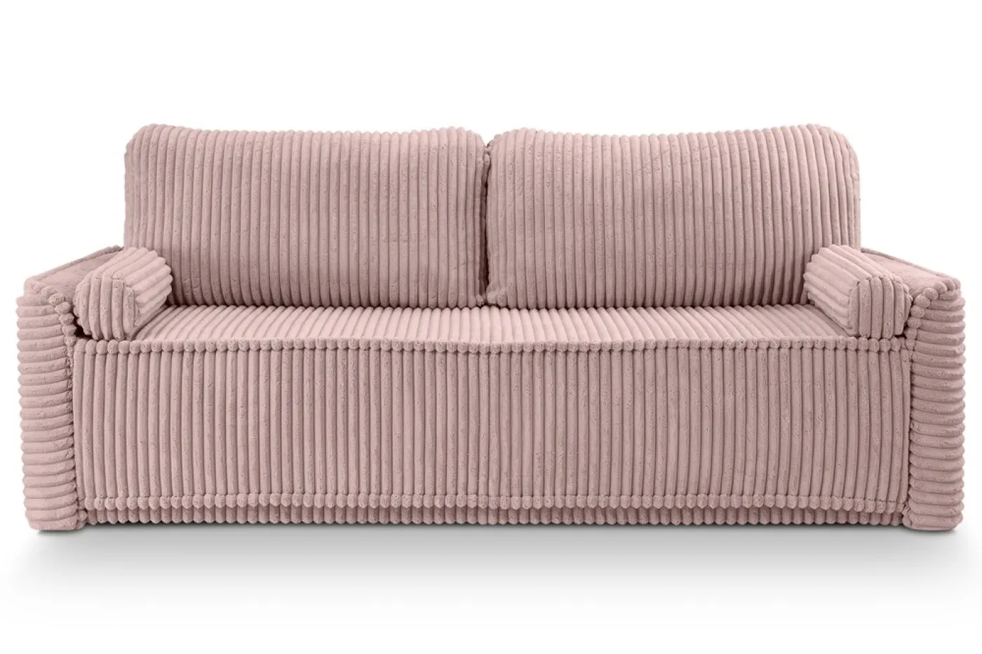 Schlafsofa 3-Sitzer Grubs | 225cm | Cord | rosa