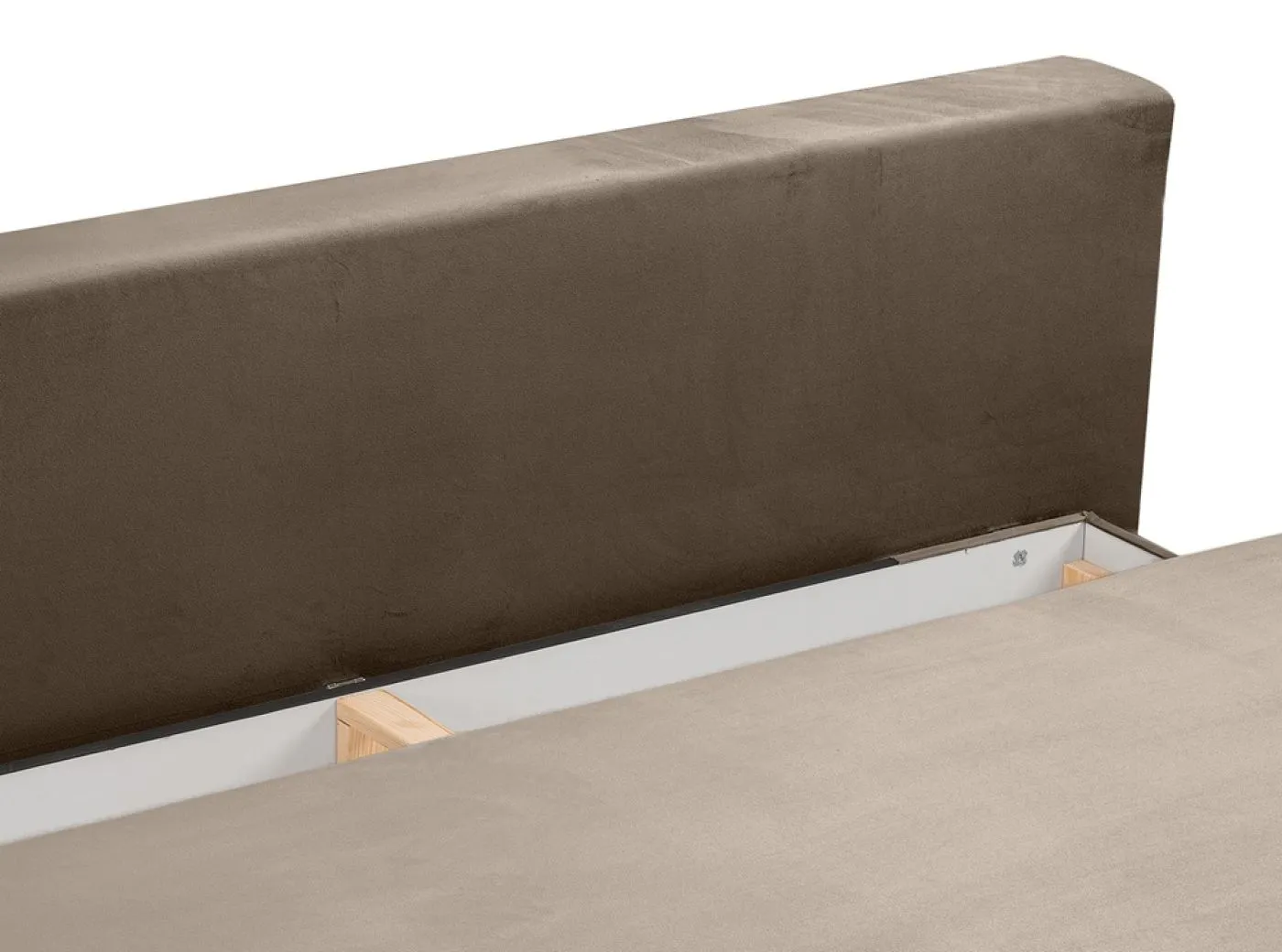 Schlafsofa Sorto 2,5-Sitzer | 200cm | Cord | braun-beige