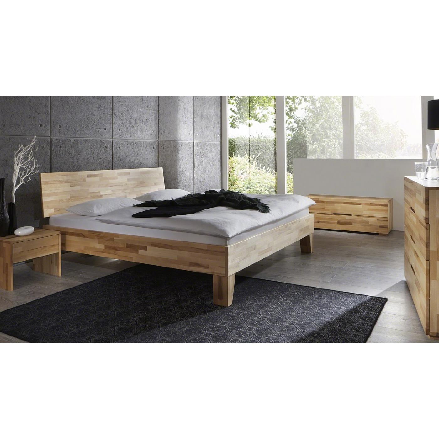 Kommode Daisy | mit 2 Schubkästen | Kernbuche massiv | geölt