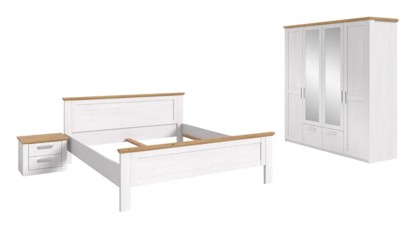 Schlafzimmer-Set Verona | 3-teilig | Artisan / Sibiu Lärche