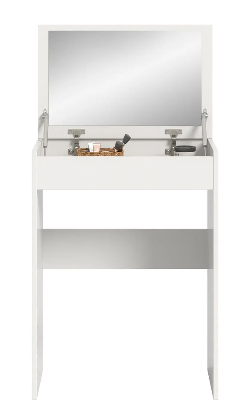Schminktisch Canu mit Spiegel | weiß