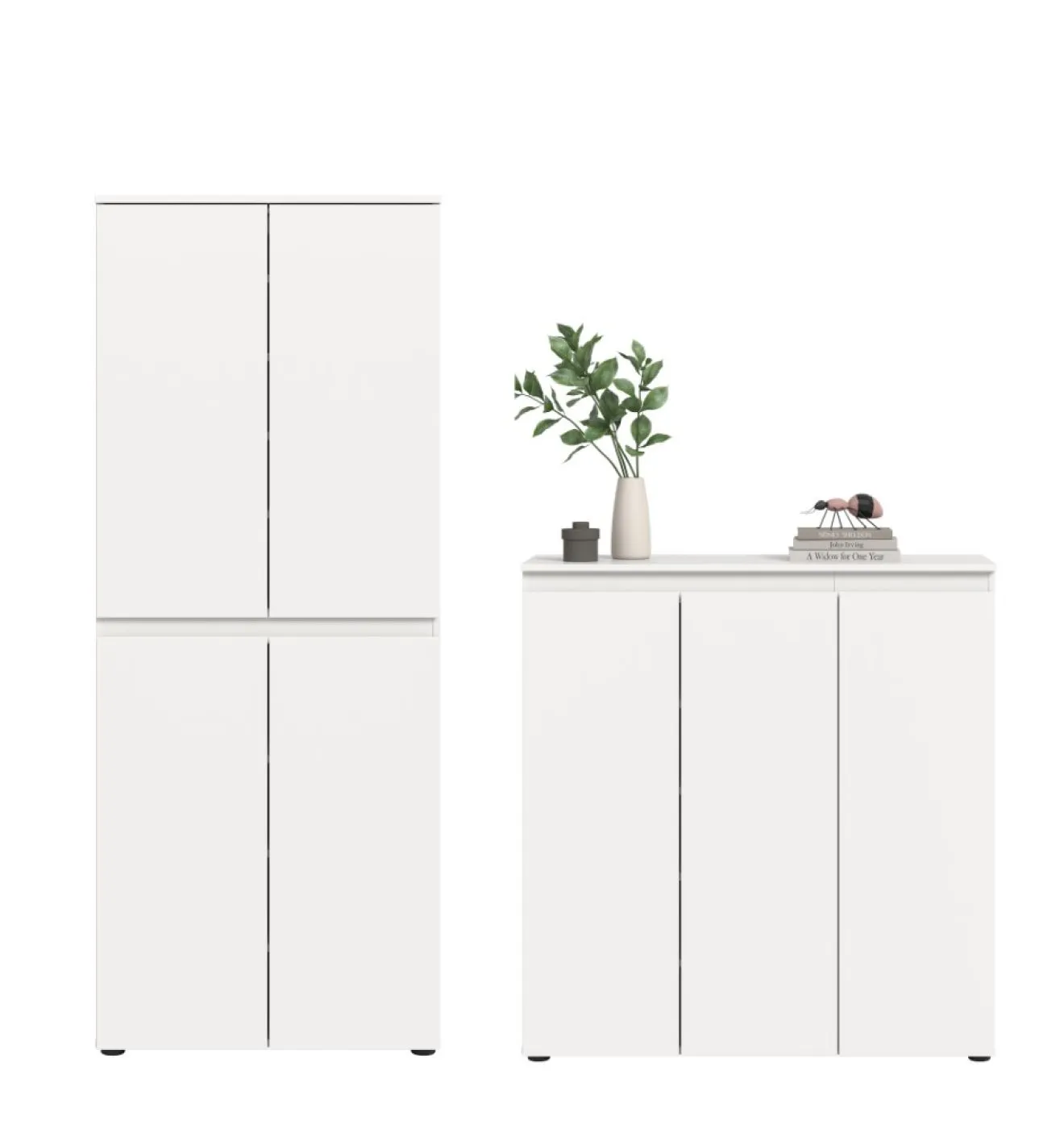 Schrankkombination Scarpa | 2-teilig | weiß