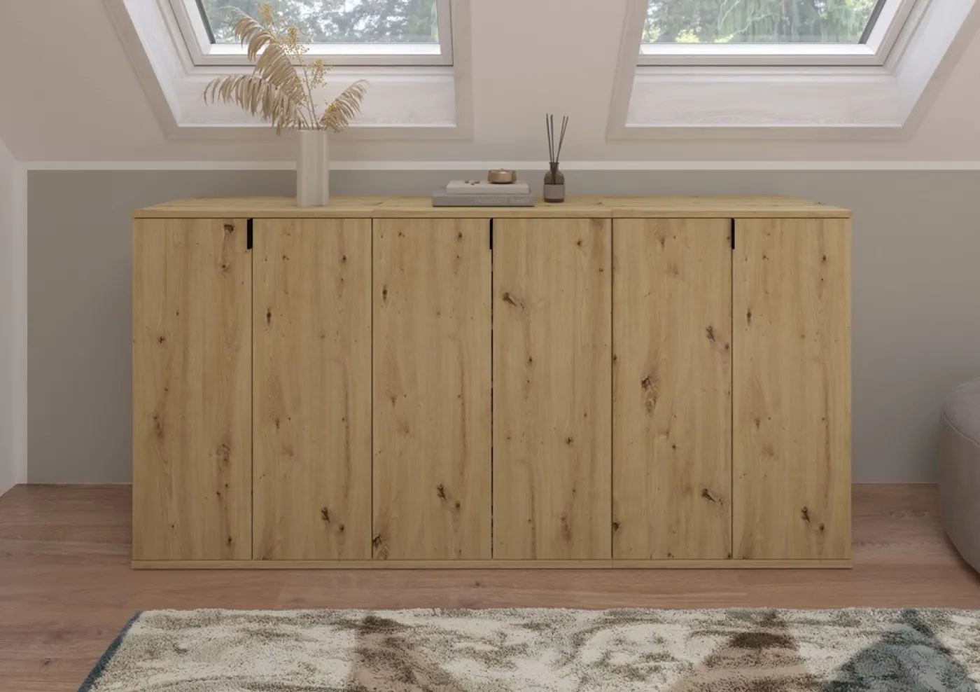 Schuhkommode Projekt X | Artisan Eiche