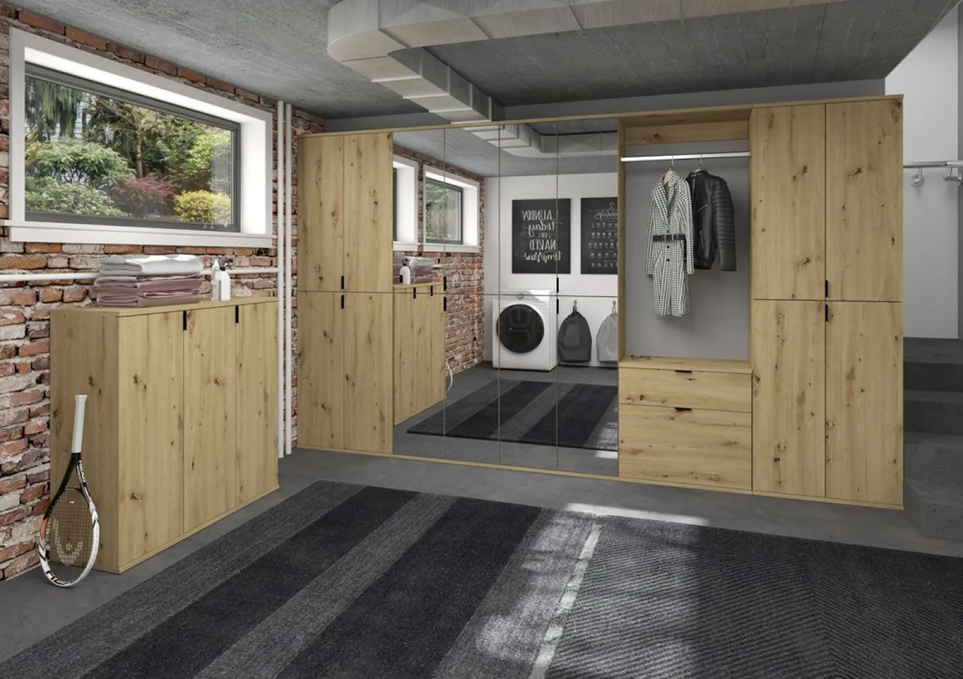 Schuhkommode Projekt X | Artisan Eiche