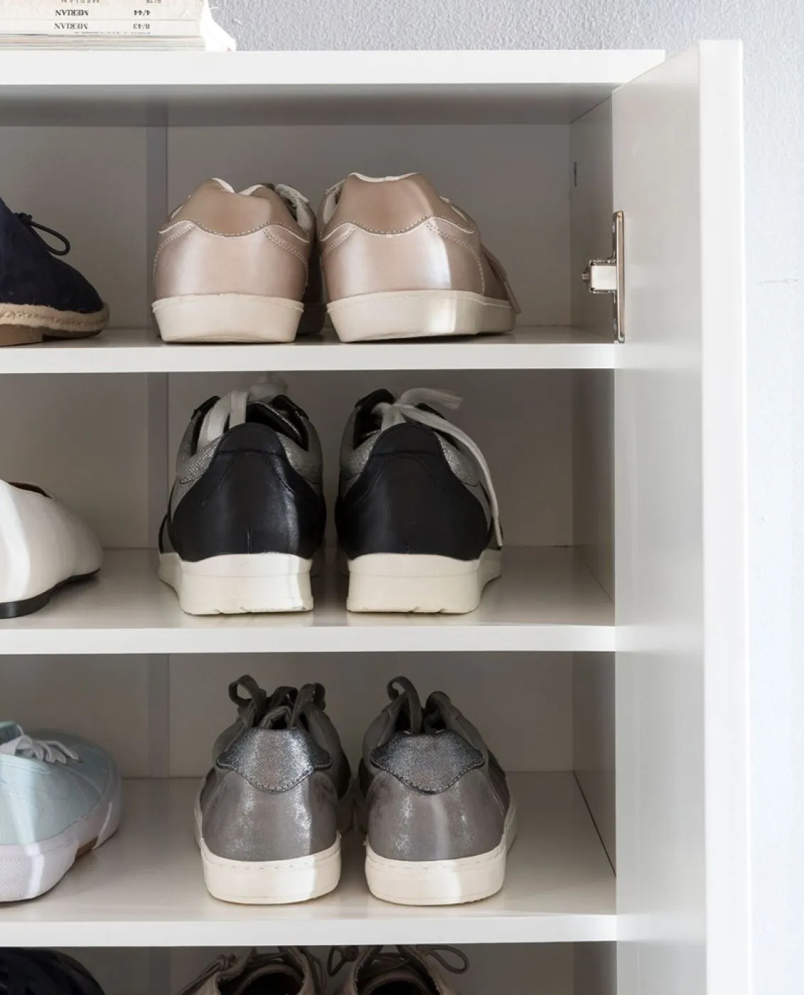 Schuhschrank Kerin | mit 2 Türen | weiß