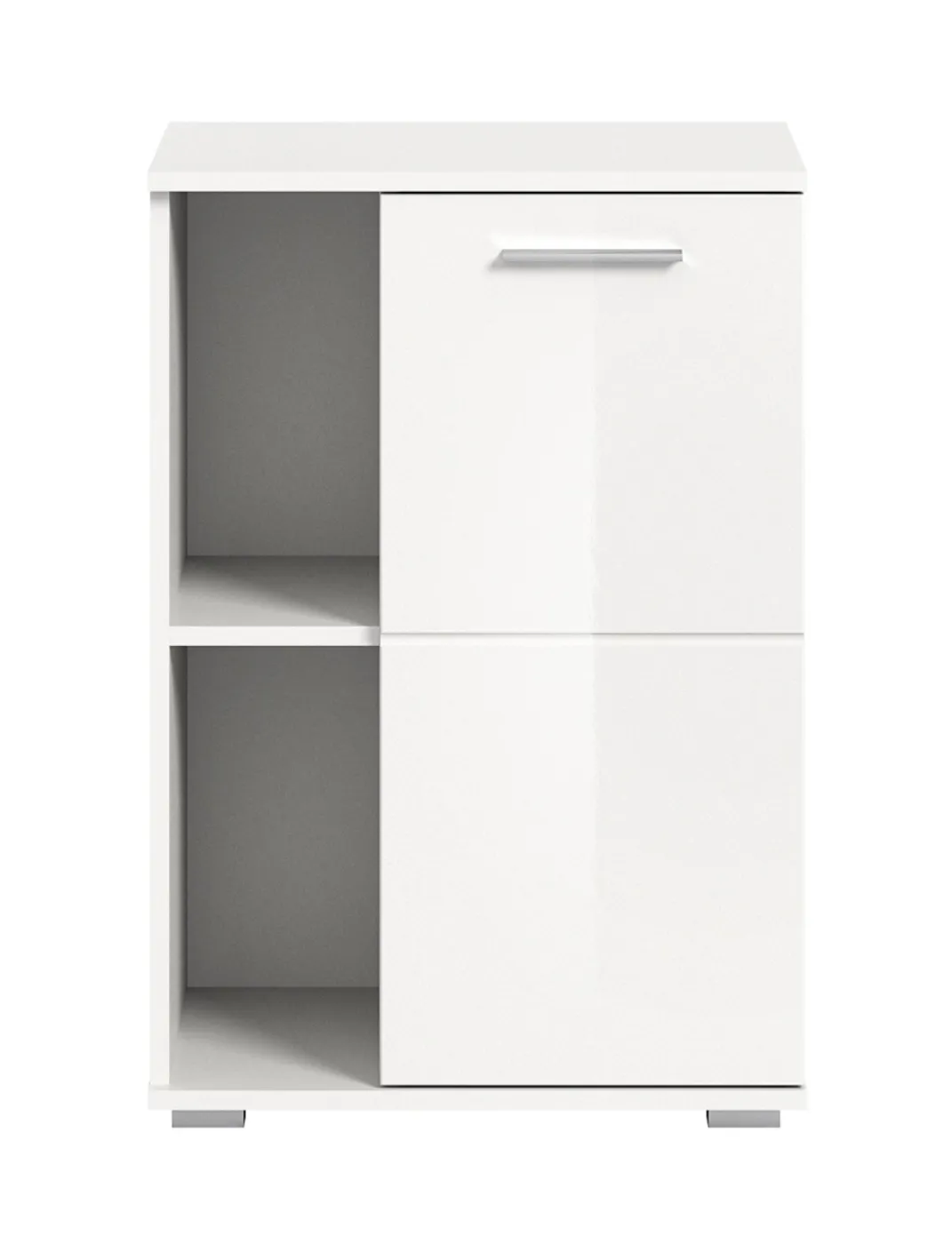 Schuhschrank Prego | weiß Hochglanz