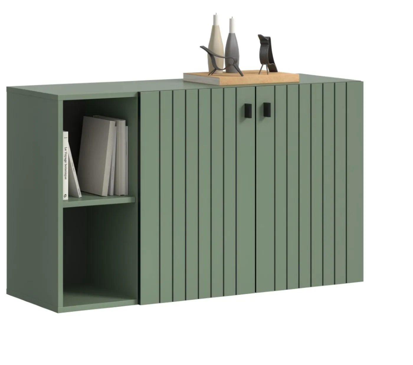 Schuhschrank Station | hängend | Smoke Green