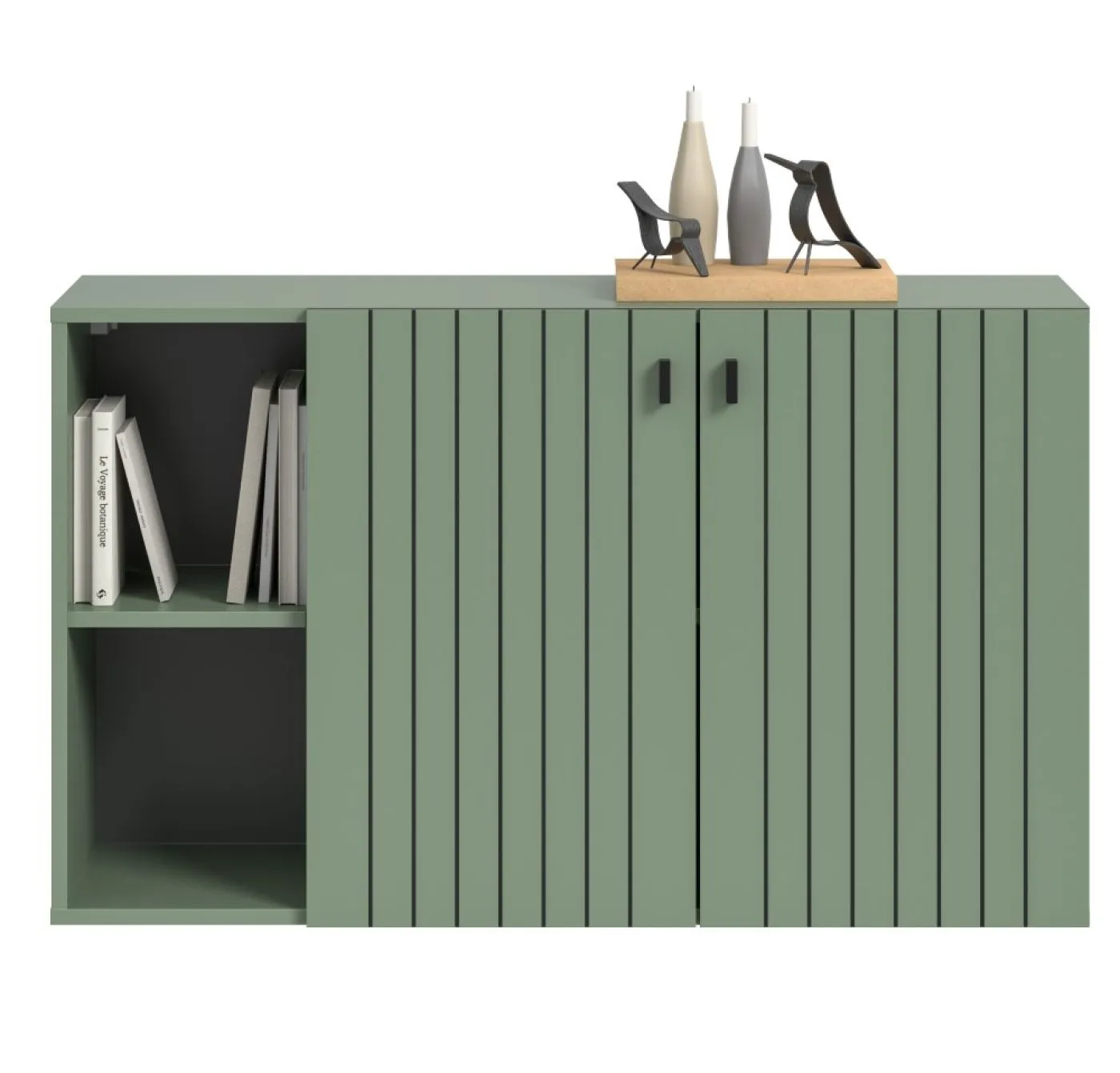 Schuhschrank Station | hängend | Smoke Green
