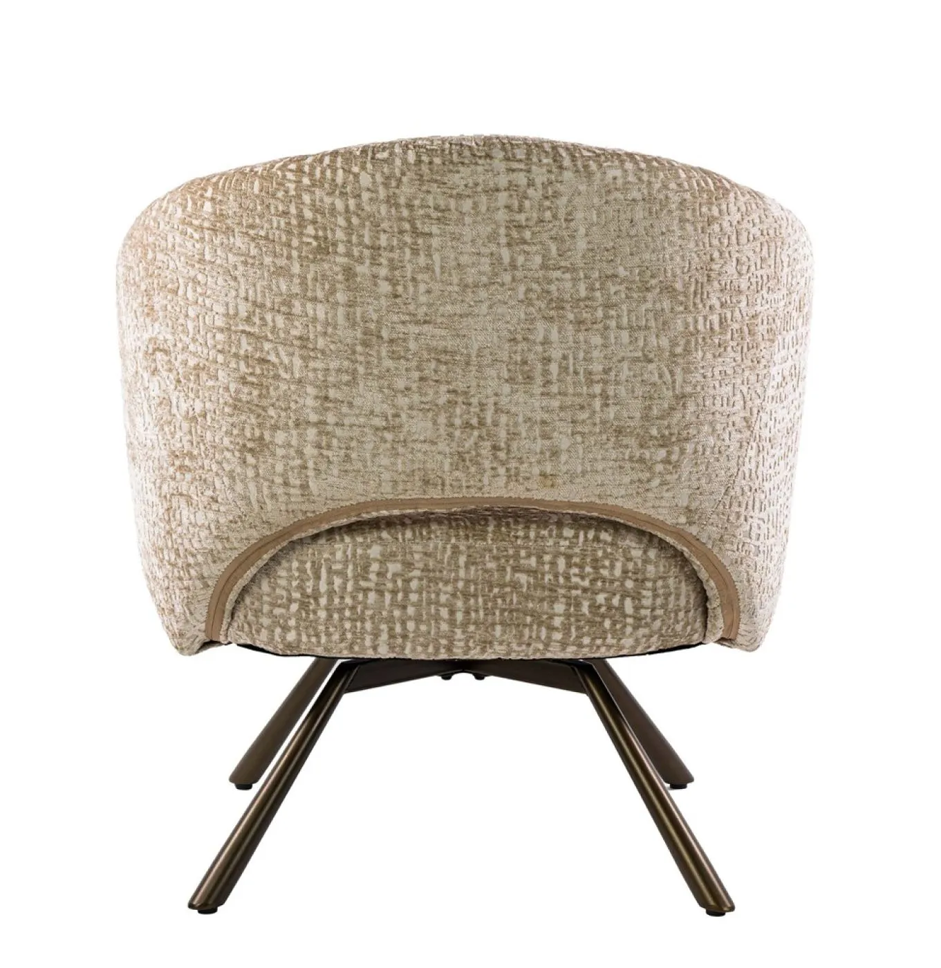 Sessel Liva | Monti Stoff / Strukturstoff | drehbar | sand-braun