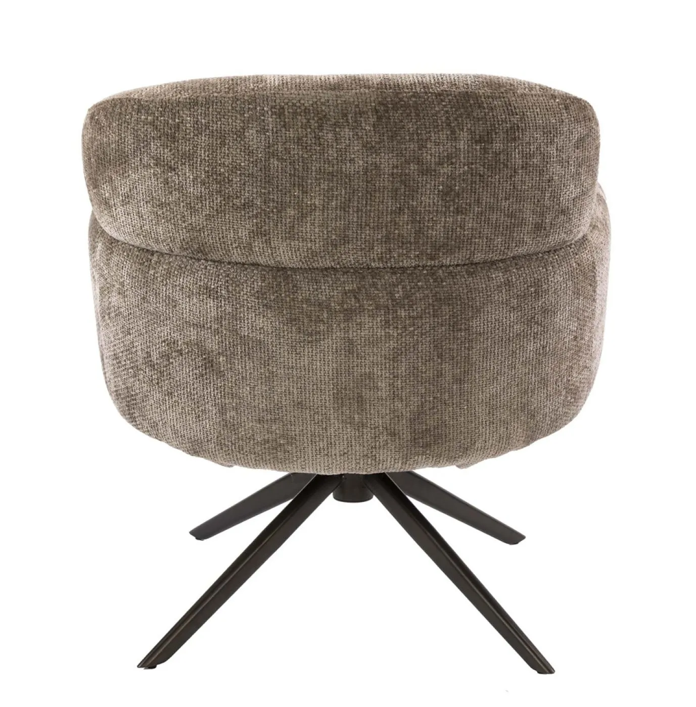 Sessel Milagro | drehbar | Hoven-Stoff / Chenillegewebe | champagne-braun