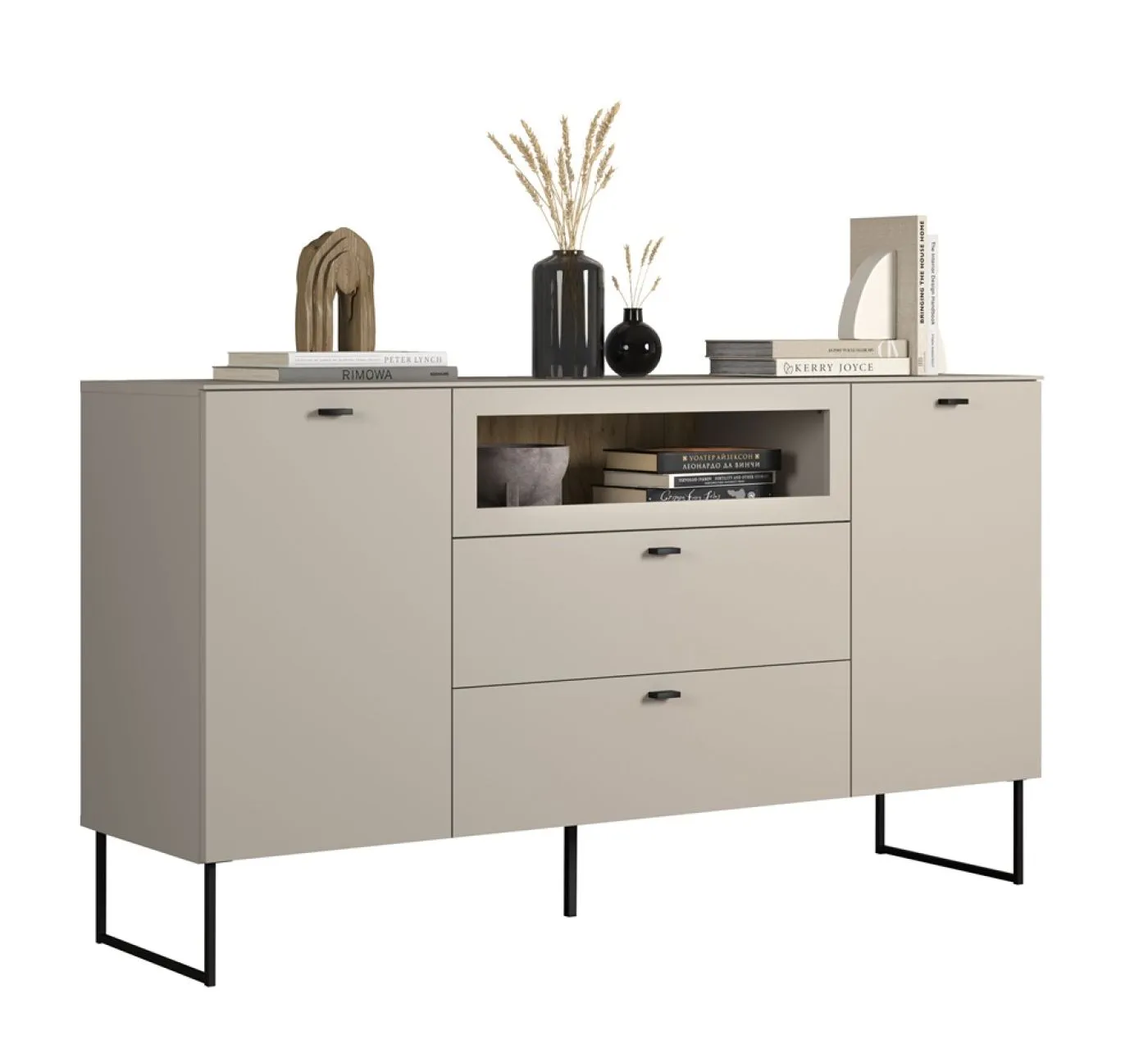 Sideboard Bellugi, Cashmere Dekor – Ansicht 3