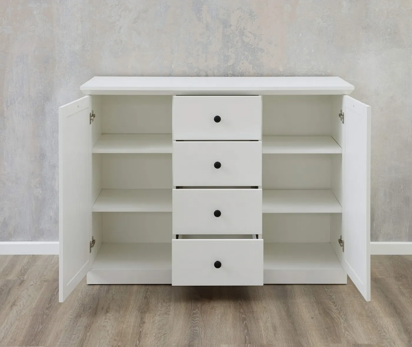 Sideboard Kommode Baxter 120 cm | Landhausstil | weiß