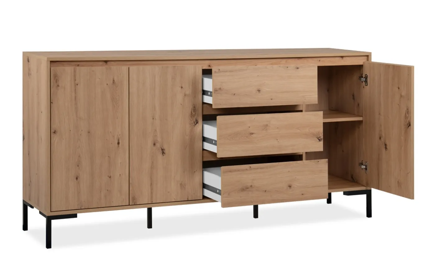 Sideboard Korsika mit Schubkästen | Artisan Oak