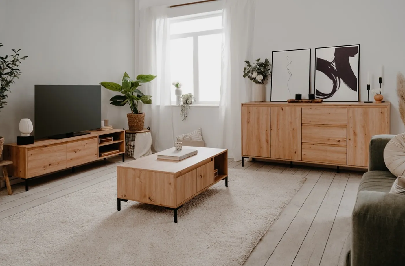 Sideboard Korsika mit Schubkästen | Artisan Oak