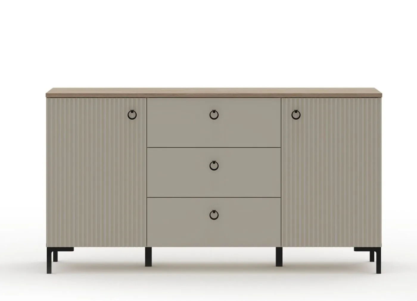 Sideboard Lucrezia 1, Cashmere Dekor – Ansicht 2