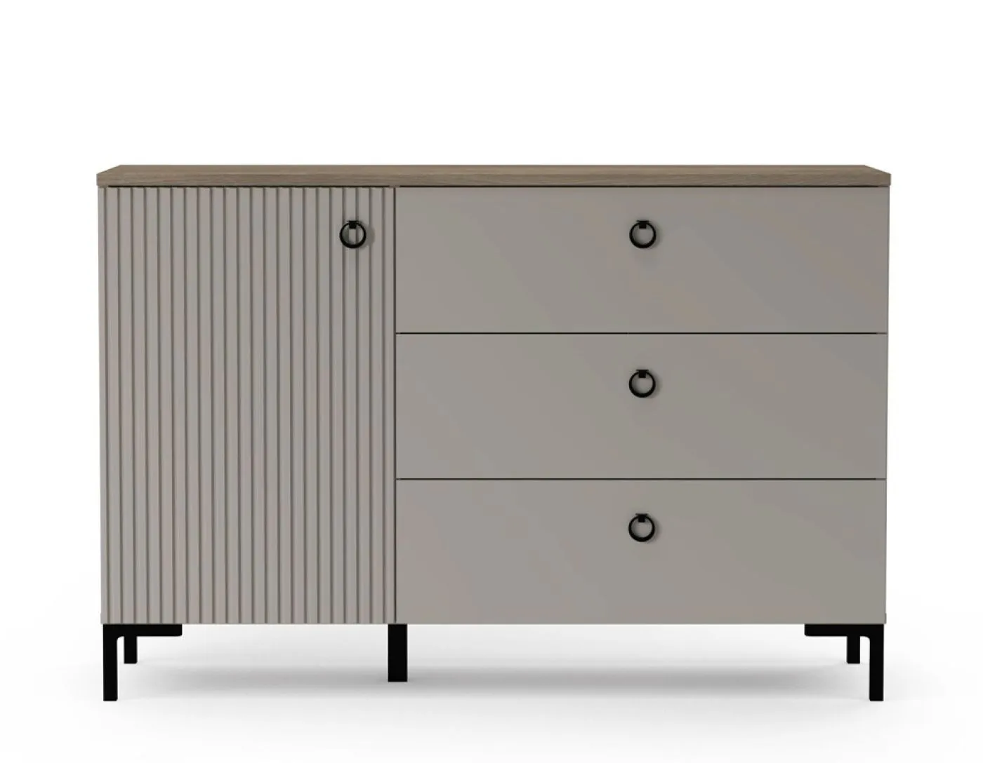 Sideboard Lucrezia, Cashmere Dekor – Ansicht 2